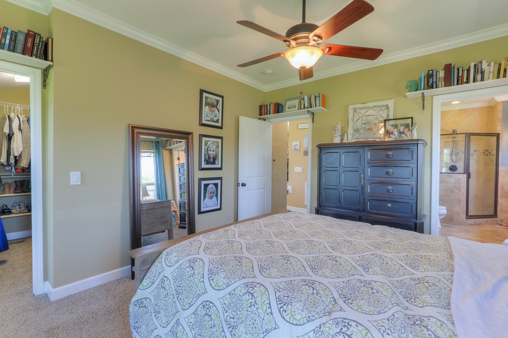 405 Burford Road Lebanon, TN 37087 - Photo 24 of 44 a bedroom with a bed and a dresser