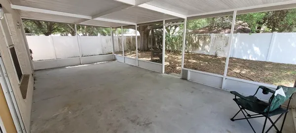 a view of an outdoor space with porch