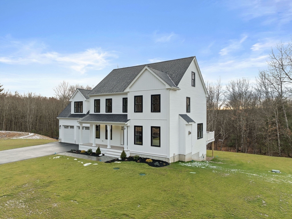 27 Caleb Drive Middleboro, MA 02346 - Photo 3 of 42 a view of a house with a swimming pool
