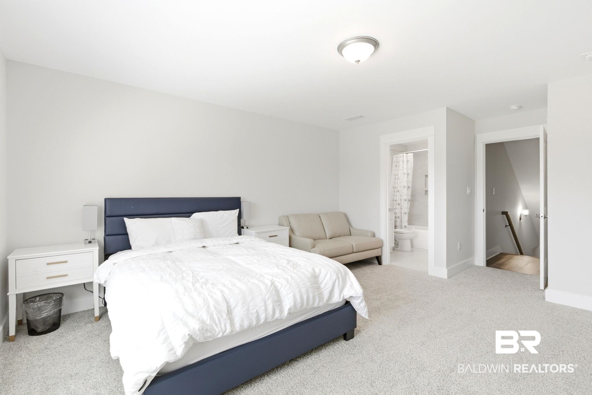 12132 Exbury Way Daphne, AL 36527 - Photo 29 of 47 Bedroom with light colored carpet and baseboards