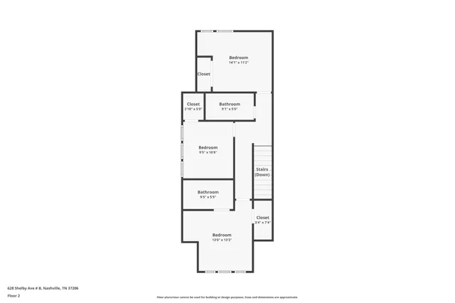 $2,850 | 628 Shelby Avenue, Unit B, Nashville, TN 37206