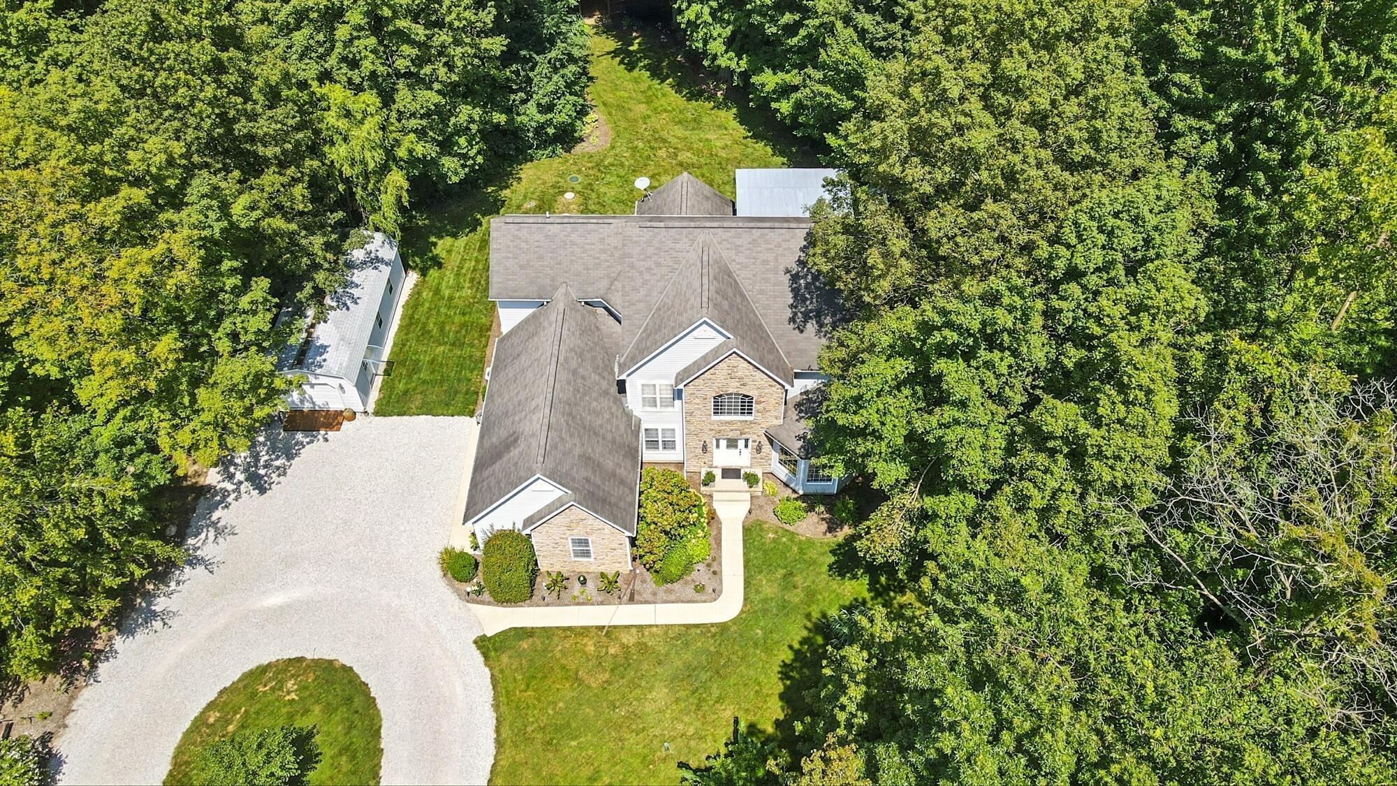9952 Loop Road Millersport, OH 43046 - Photo 3 of 95 Aerial View - 9952 Loop Road, Millersport, OH 43046
