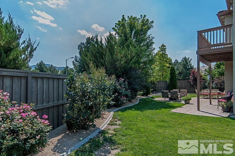 585 Magistrate Court Reno, NV 89521 - Photo 20 of 22 a view of garden with patio