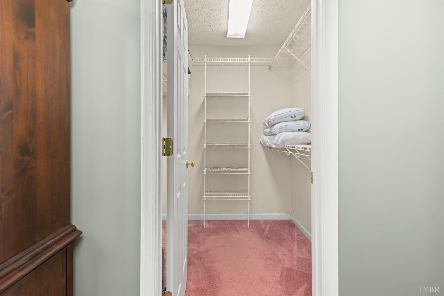 298 Braxton Ridge Road Amherst, VA 24521 - Photo 27 of 65 a view of walk in closet with empty racks