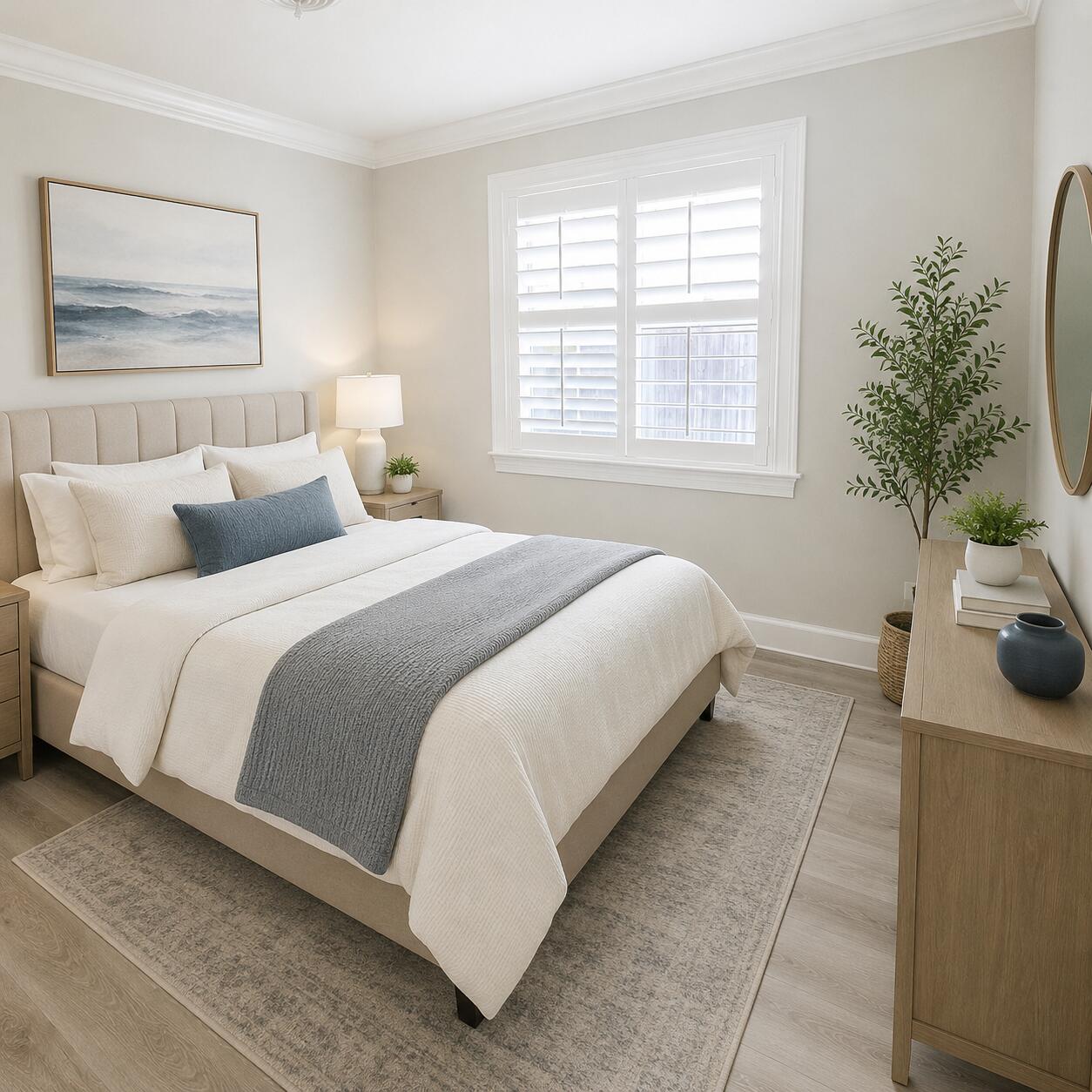 1023 Northwest Spruce Ridge Drive Stuart, FL 34994 - Photo 25 of 33 Bedroom 3 (Virtually Staged)