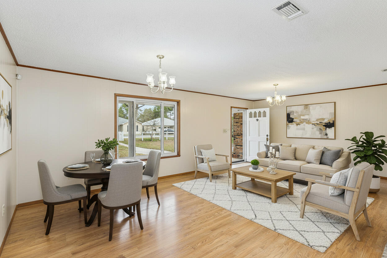 3146 Forrest Avenue Crestview, FL 32539 - Photo 8 of 47 a living room with furniture and a large window