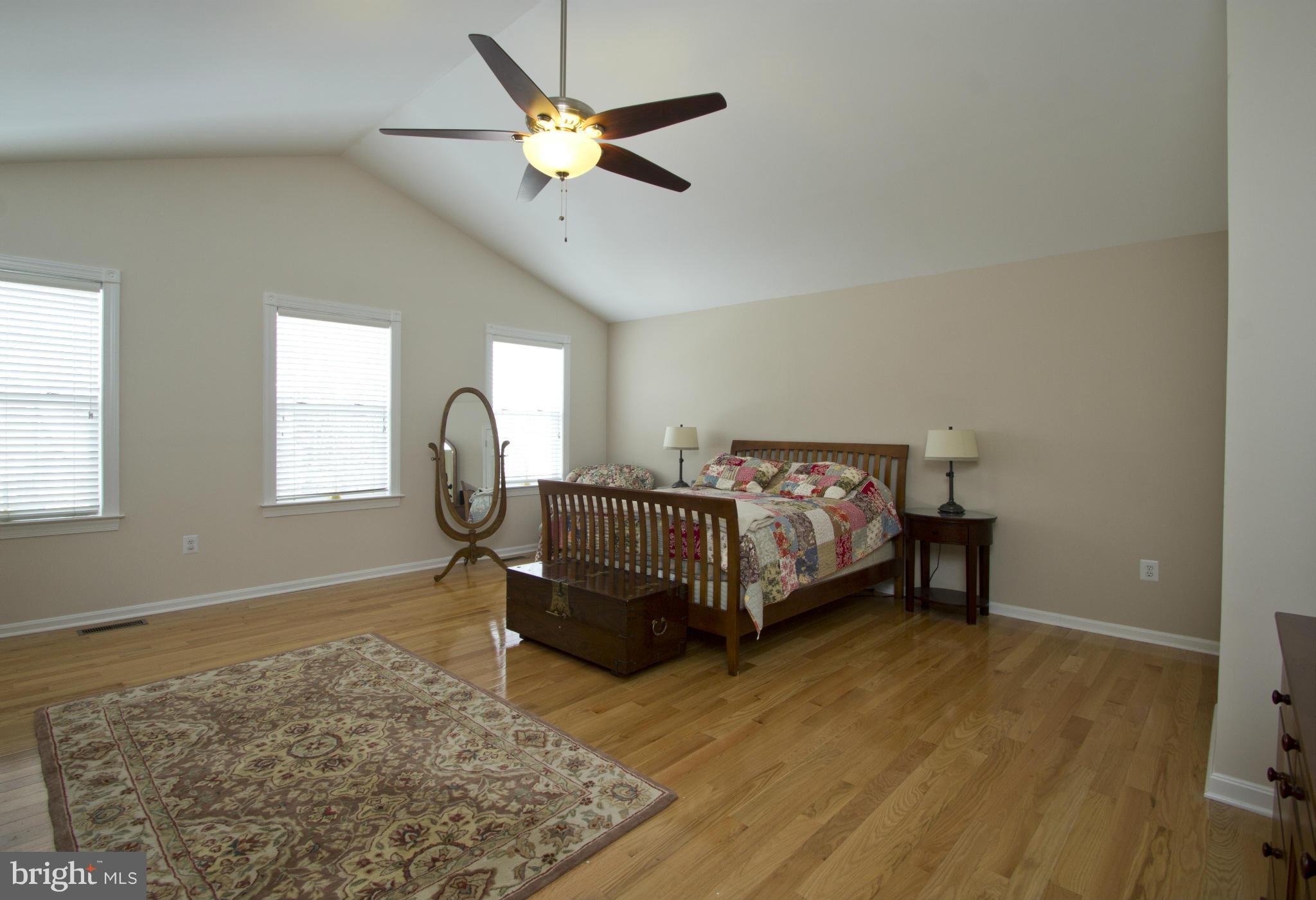 1518 Fenway Road Crofton, MD 21114 - Photo 15 of 30 Master Bedroom with hardwoods & cathedral ceilings