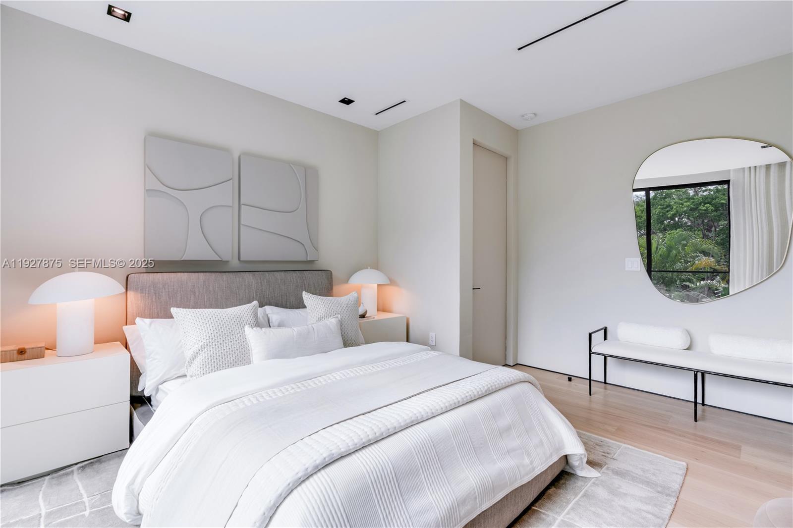 2800 Calusa Street Miami, FL 33133 - Photo 51 of 71 a bedroom with bed and window