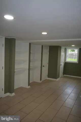 a view of empty room