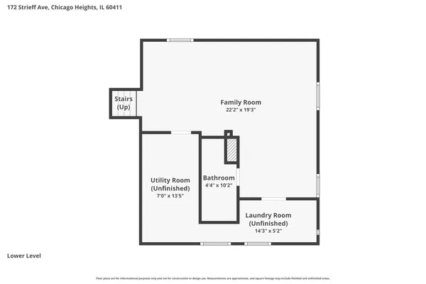 $284,700 | 172 Strieff Avenue, Chicago Heights, IL 60411