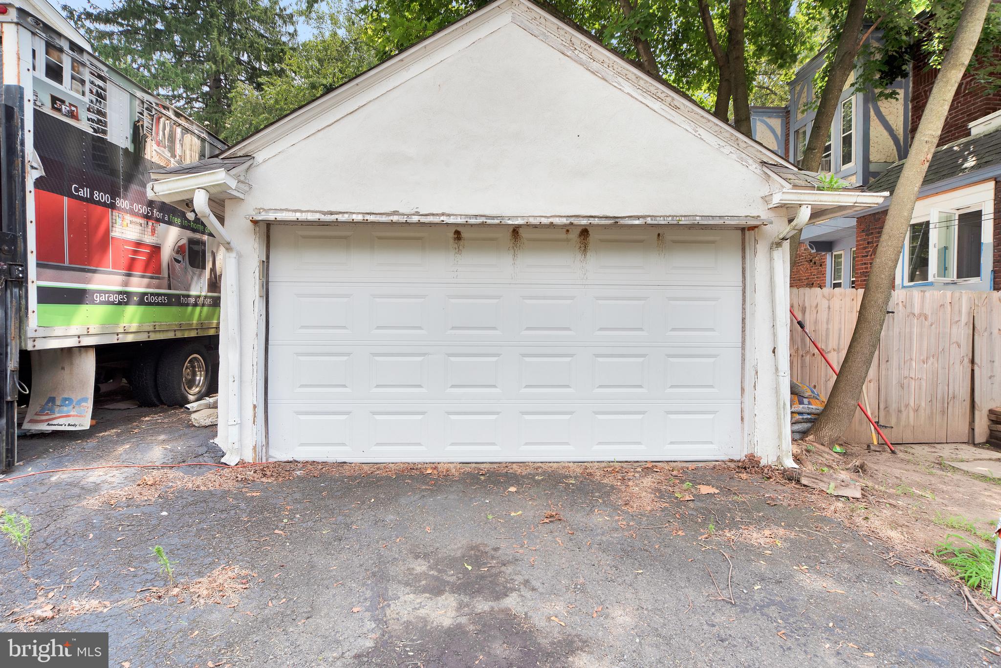 8245 Brookside Road Elkins Park, PA 19027 - Photo 31 of 32 Detached 2 Car Garage