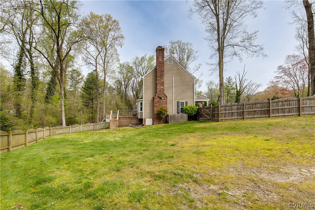 3300 East Weyburn Road Richmond, VA 23235 - Photo 12 of 46 a view of a backyard