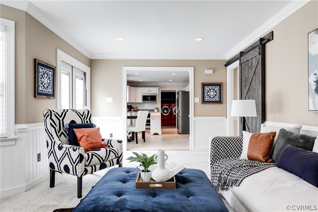 3300 East Weyburn Road Richmond, VA 23235 - Photo 19 of 46 a living room with furniture and a wooden floor