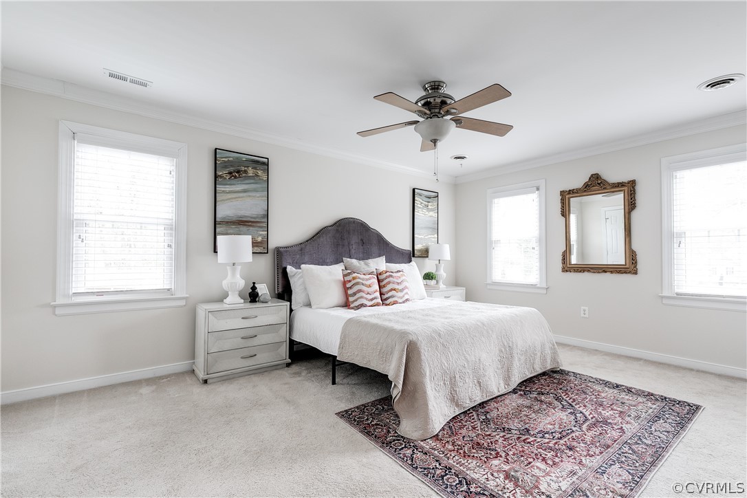 3300 East Weyburn Road Richmond, VA 23235 - Photo 33 of 46 a bedroom with a large bed and a window
