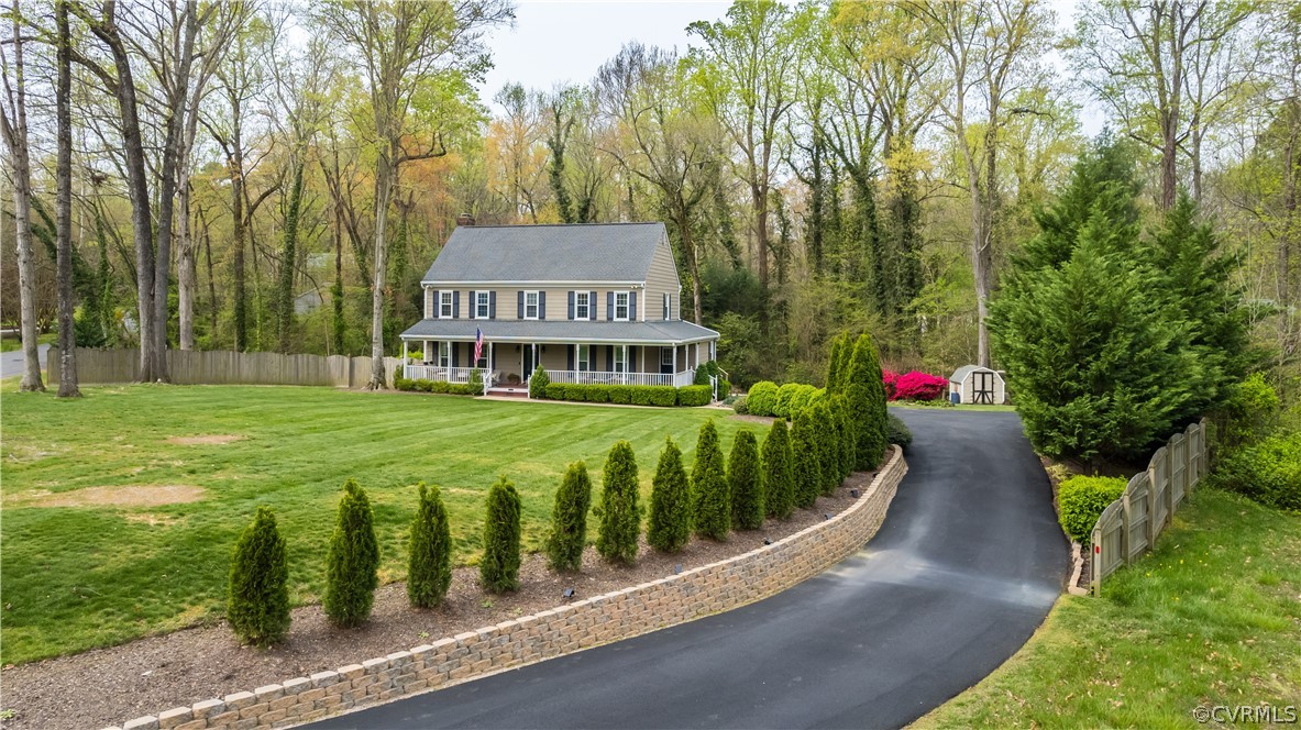 3300 East Weyburn Road Richmond, VA 23235 - Photo 45 of 46 a view of a house with garden and trees