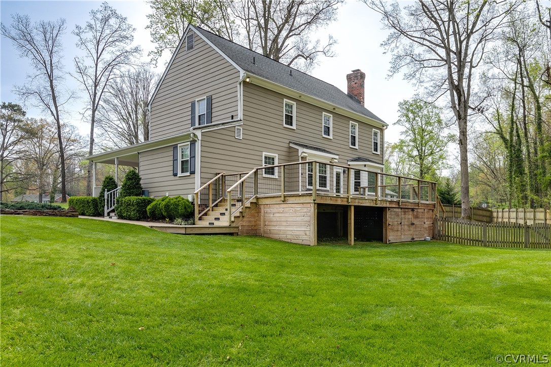 3300 East Weyburn Road Richmond, VA 23235 - Photo 8 of 46 a view of a house with a yard porch and sitting area