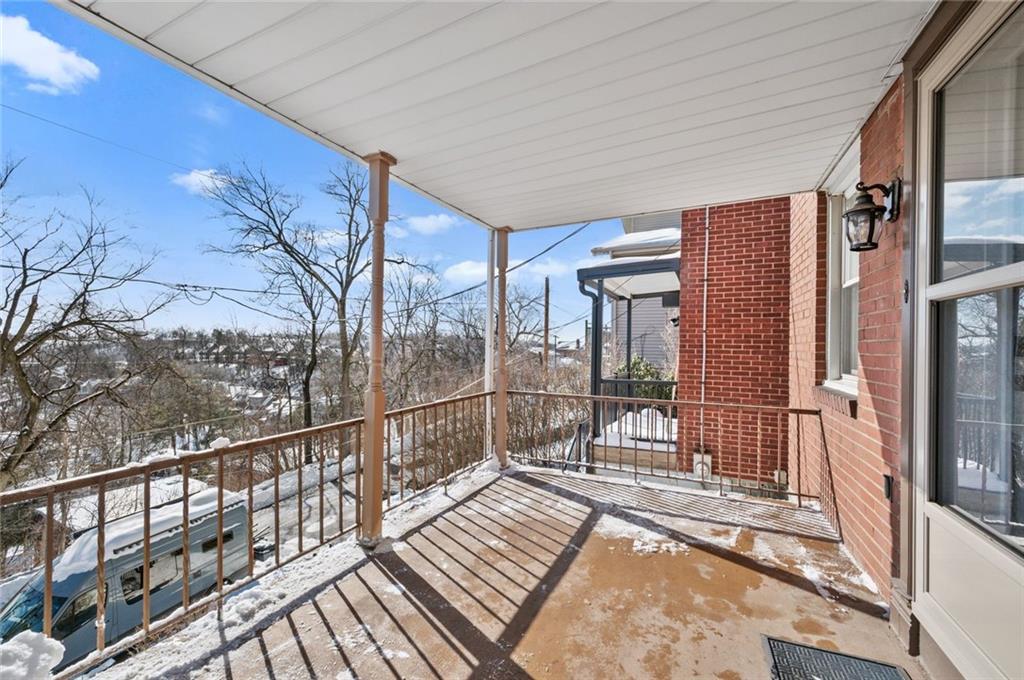 6617 Landview Road Pittsburgh, PA 15217 - Photo 2 of 23 a view of a balcony