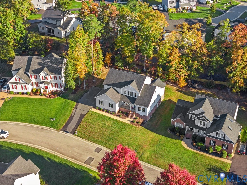 9018 Mahogany Drive Chesterfield, VA 23832 - Photo 33 of 49 Aerial perspective of suburban area