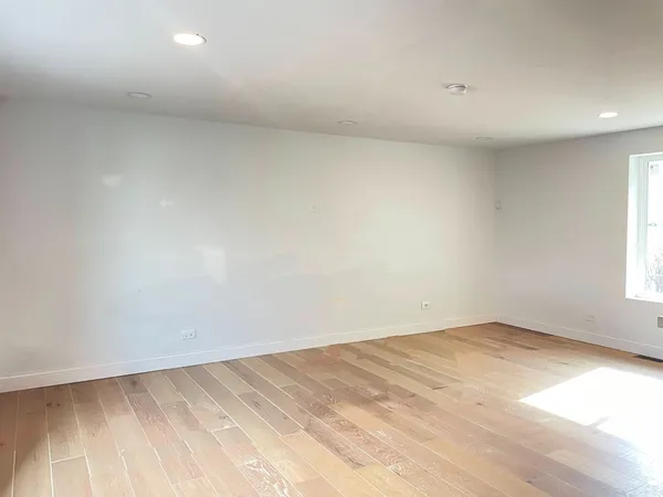 a view of empty room