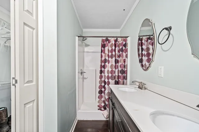 a living room with furniture and toys