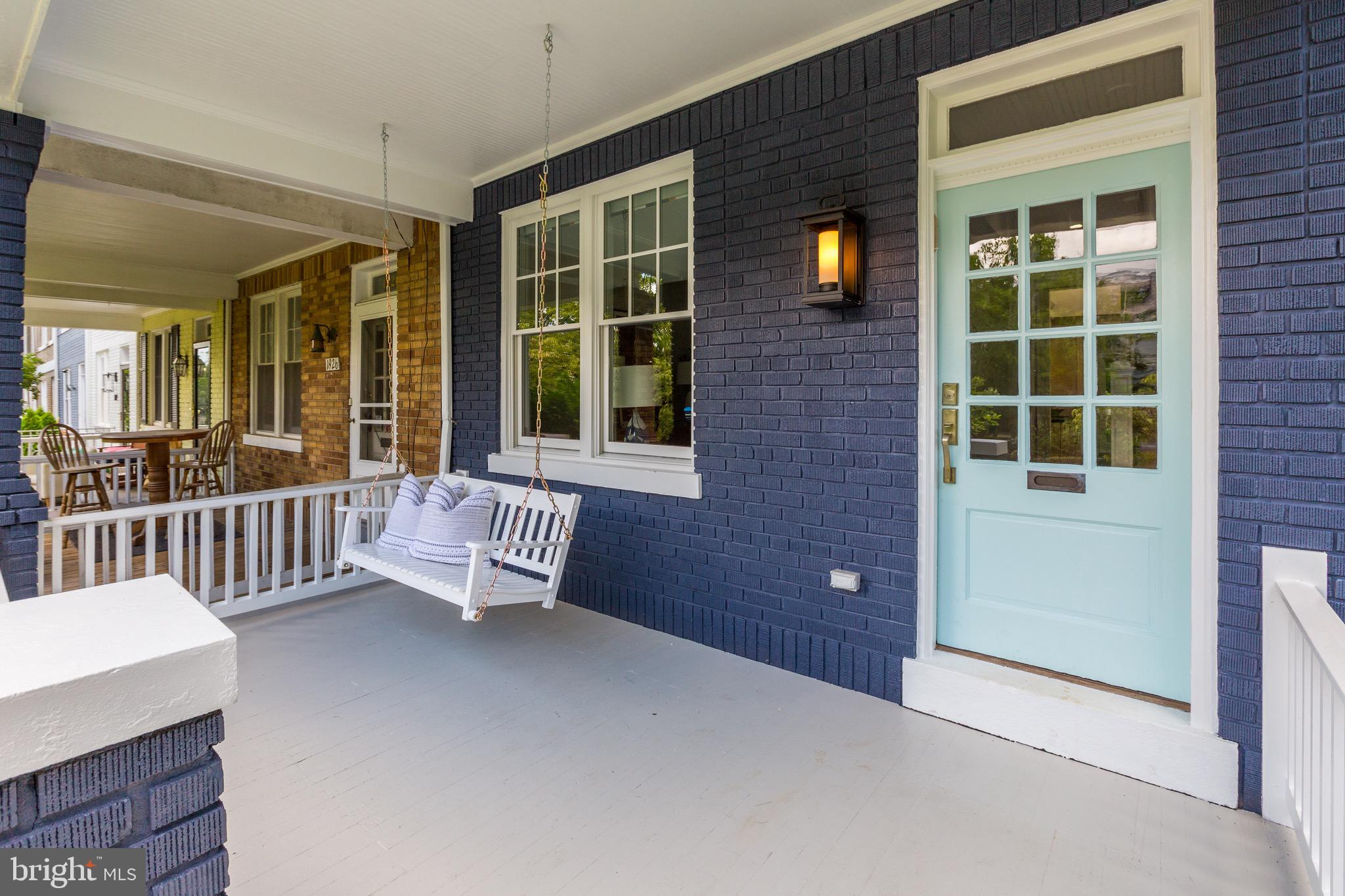 1928 37th Street Northwest Washington, DC 20007 - Photo 2 of 29 Inviting Front Porch