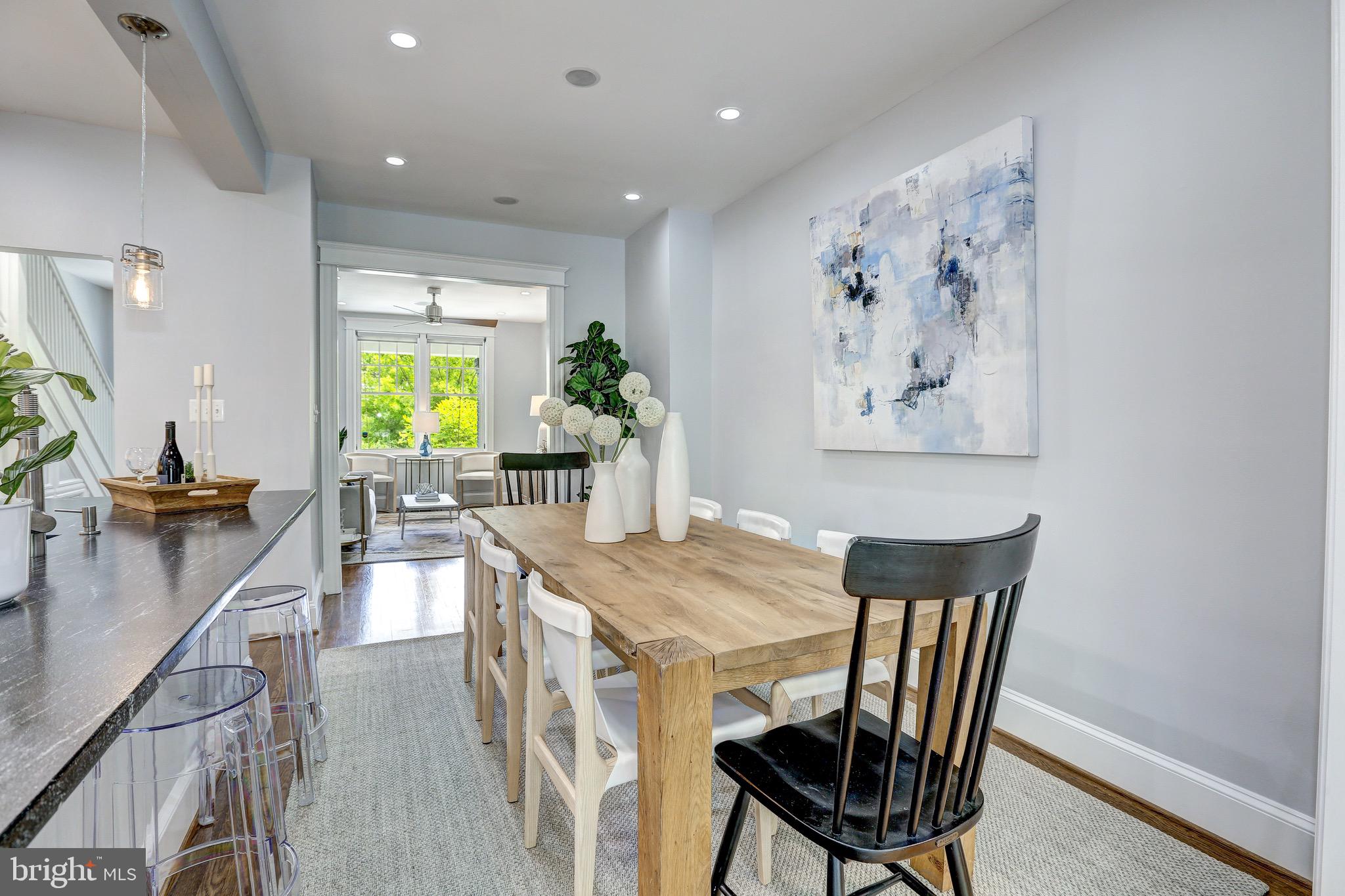 1928 37th Street Northwest Washington, DC 20007 - Photo 7 of 29 Dining Space