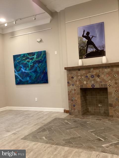 306 Cooper Street, Unit 302 Camden, NJ 08102 - Photo 3 of 21 a view of a fireplace in a room