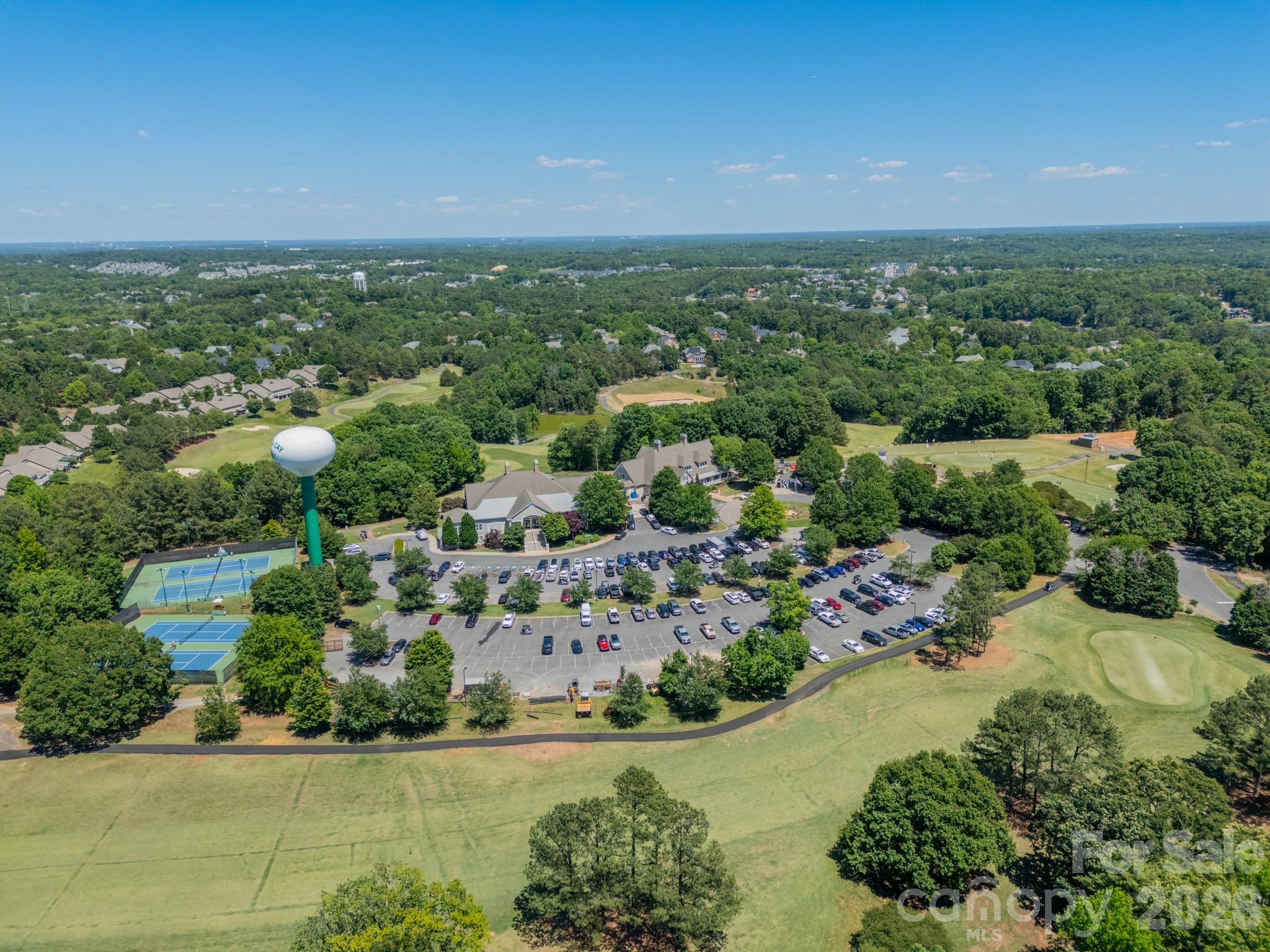11043 Seven Coves Drive Tega Cay, SC 29708 - Photo 43 of 45 an aerial view of multiple house
