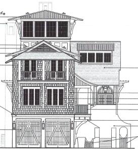 4 Grace Point Way Inlet Beach Inlet Beach, FL 32461 - Photo 1 of 3 a front view of a house with a lot of windows