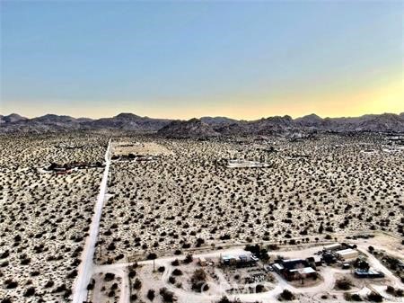 68 Sunkist Road Joshua Tree, CA 92252 - Photo 7 of 7 a view of a black and white wall