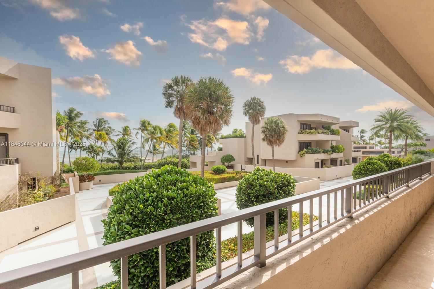 251 Crandon Boulevard, Unit 243 Key Biscayne, FL 33149 - Photo 16 of 23 a view of a city from a balcony