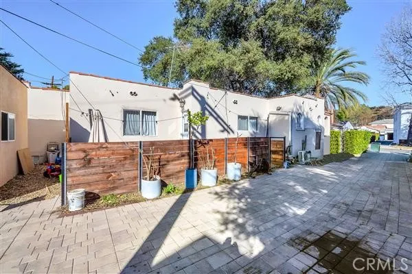 a view of a house with a patio