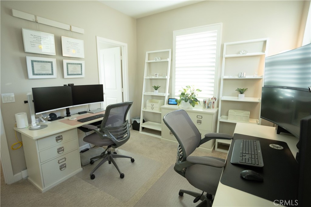 17 Honeysuckle Lake Forest, CA 92630 - Photo 29 of 36 a view of a workspace with furniture and a window