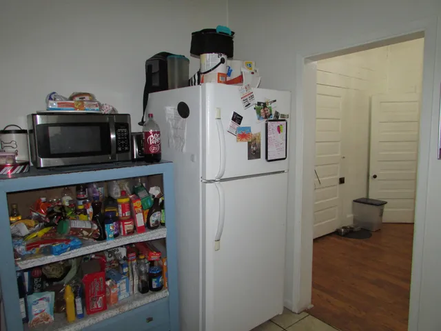 a room with storage and utility