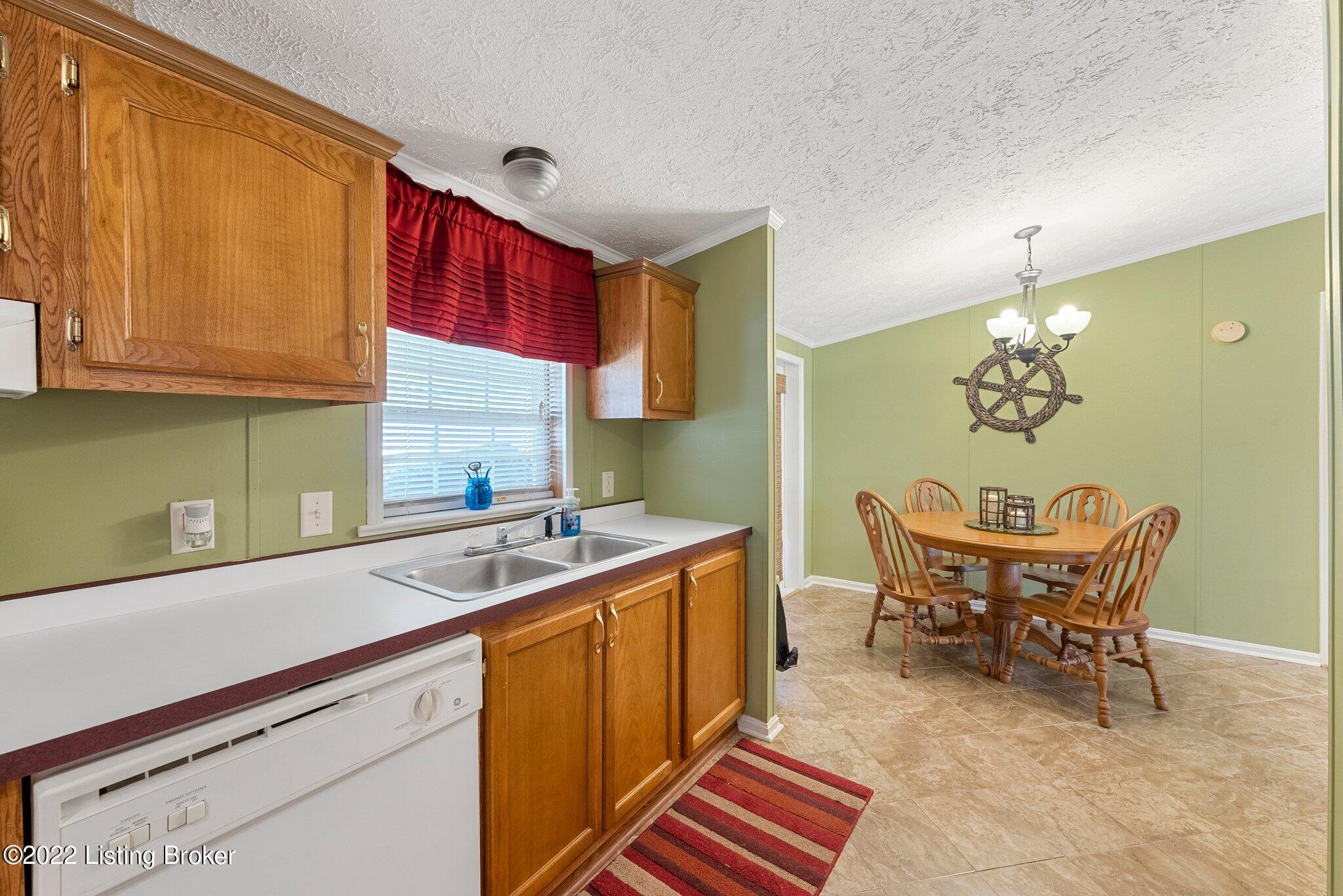 80 Fairview Rdg Road Clarkson, KY 42726 - Photo 28 of 39 kitchen sink and dining area