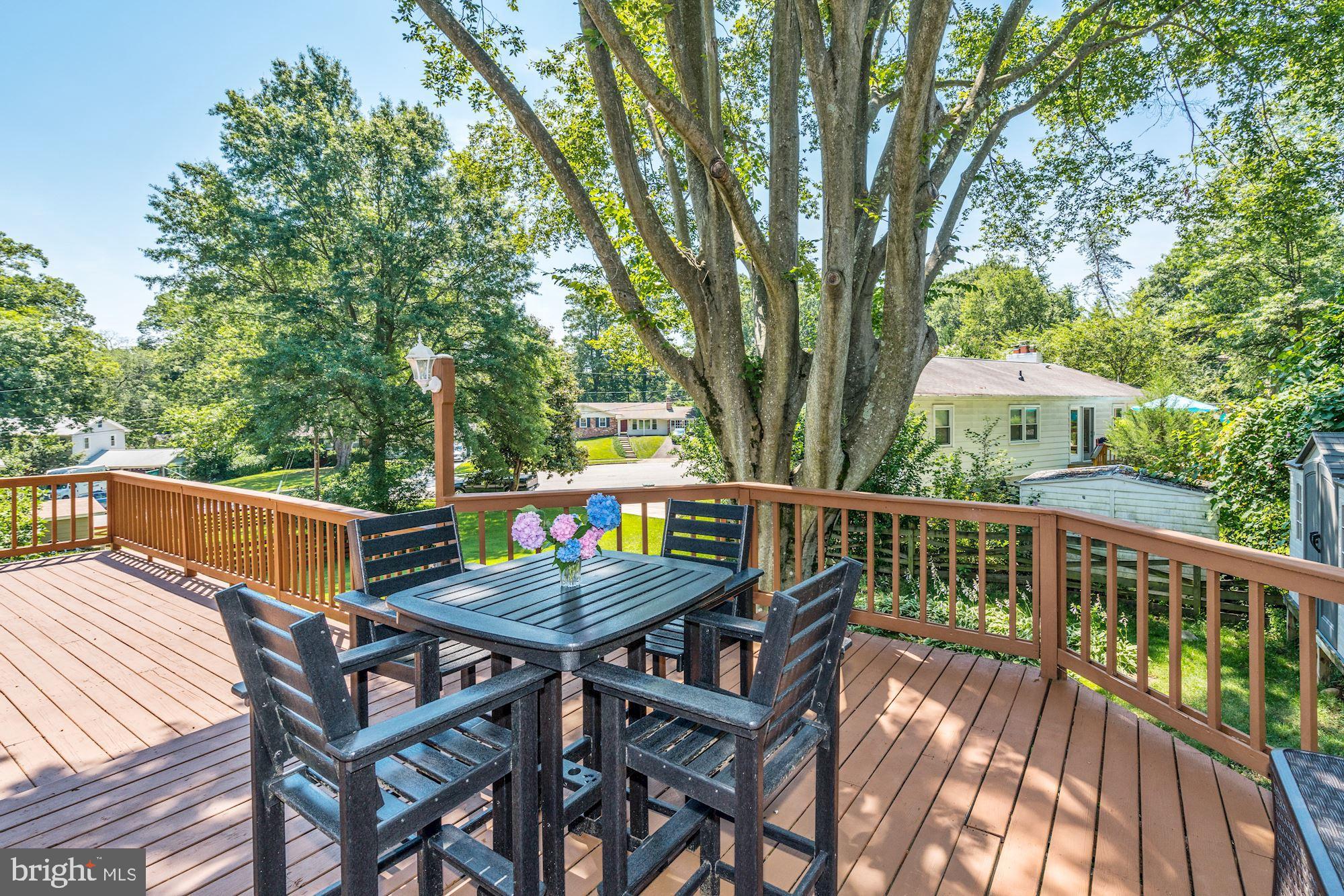 3409 Ramsgate Terrace Alexandria, VA 22309 - Photo 28 of 43 Serene, two tiered deck