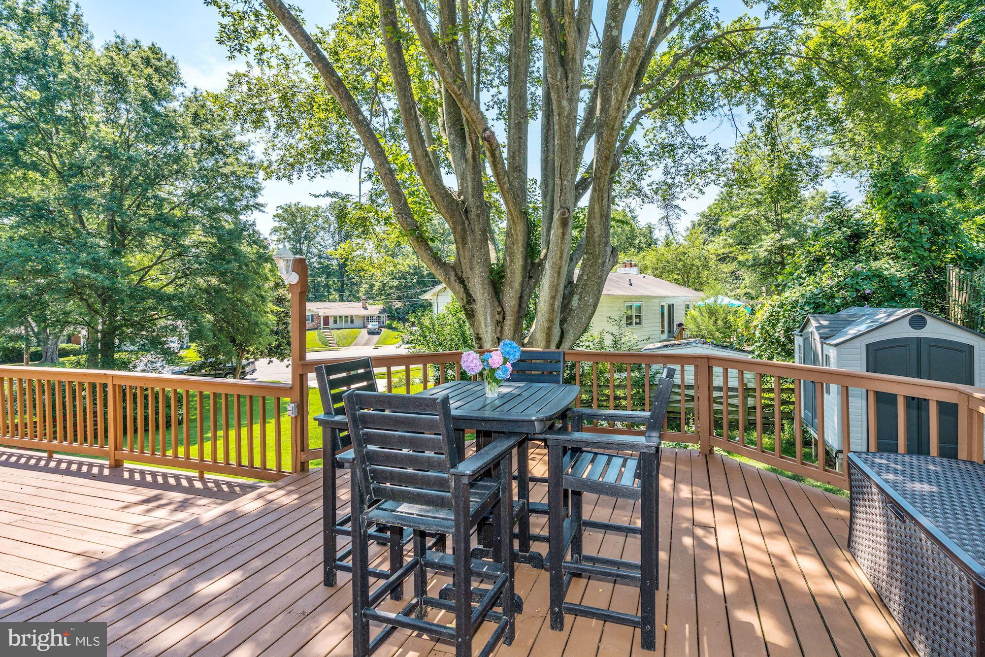 3409 Ramsgate Terrace Alexandria, VA 22309 - Photo 30 of 43 Relaxing deck