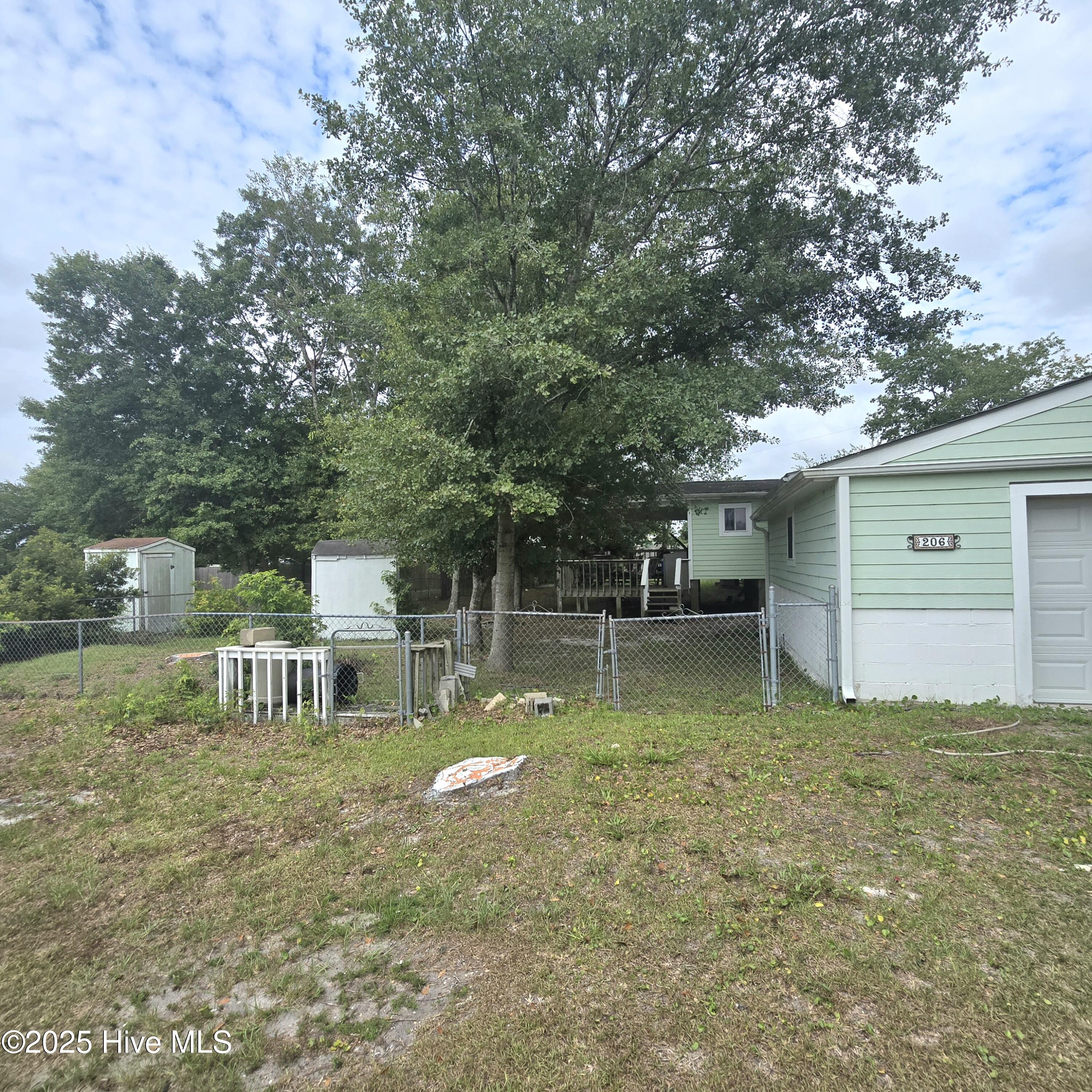 206 Holden Road Holly Ridge, NC 28445 - Photo 8 of 30 garage view