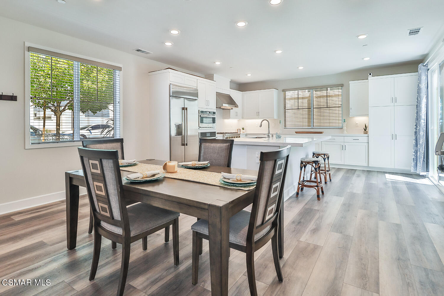 3068 Harrison Lane Simi Valley, CA 93065 - Photo 10 of 48 a view of a dining room with furniture window and outside view