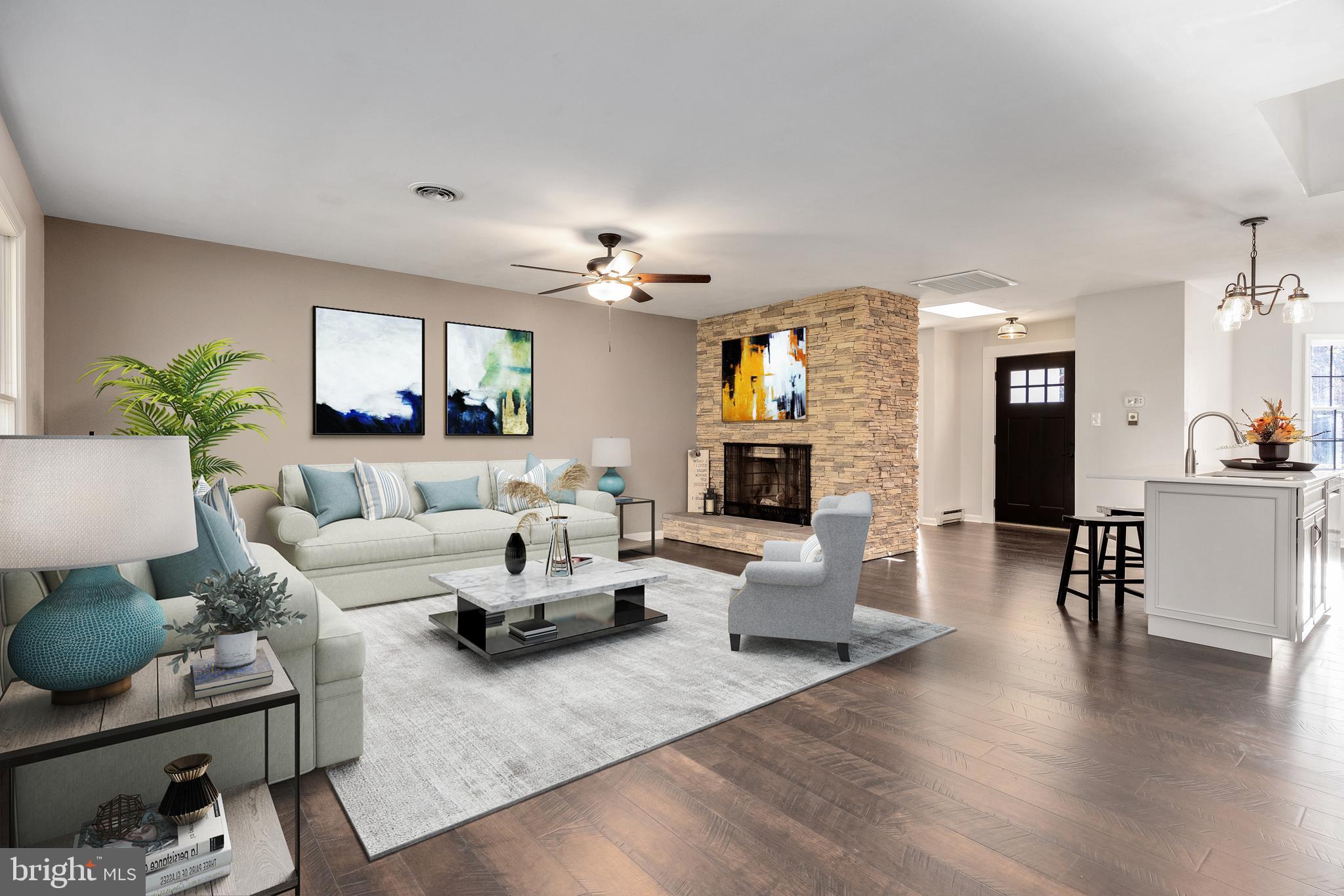 93 Hawick Road Inwood, WV 25428 - Photo 12 of 34 Living Room Virtually Staged for Your Inspiration