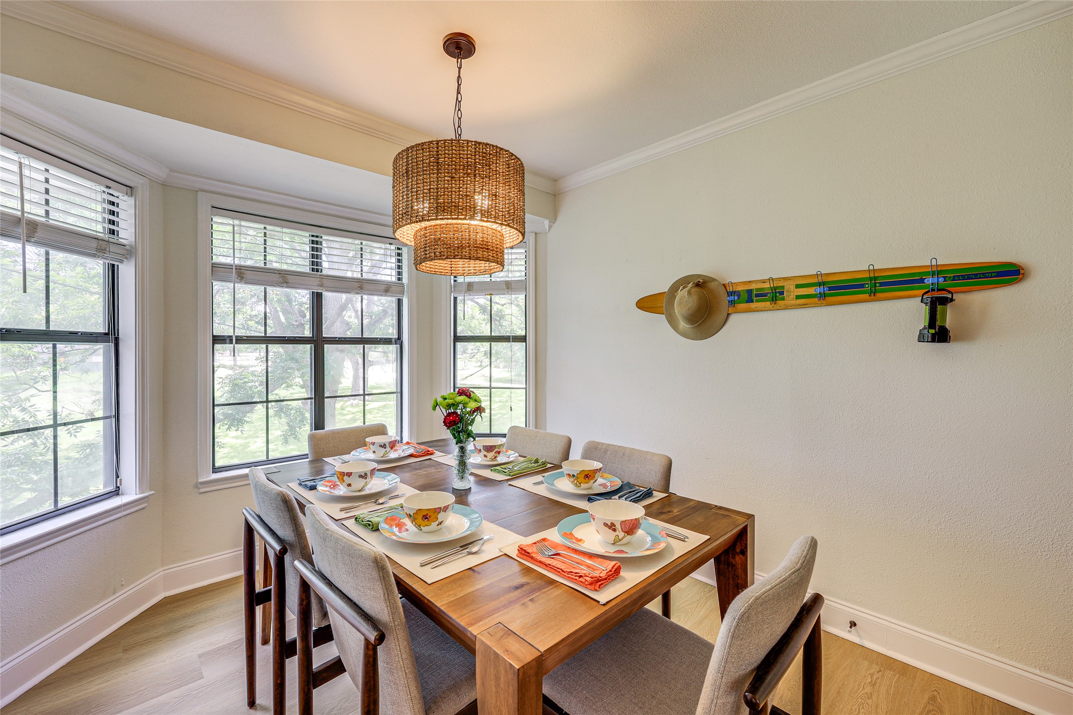 279 Waltons Way Seguin, TX 78155 - Photo 9 of 40 a view of a dining room with furniture window and outside view
