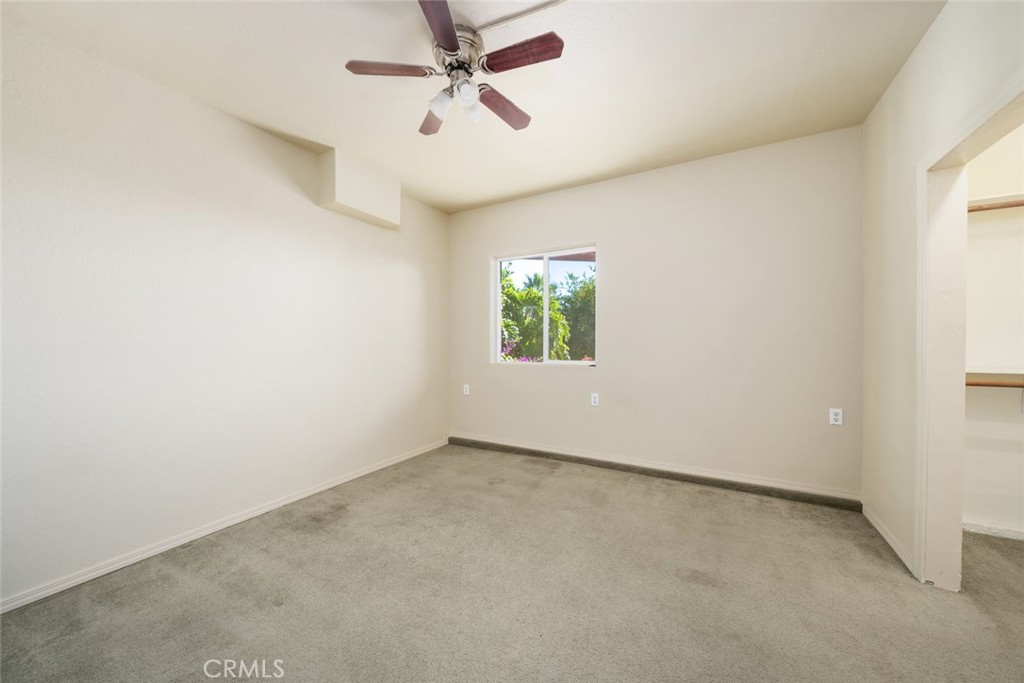 330 East Ormonde Road Arroyo Grande, CA 93420 - Photo 34 of 56 an empty room with a window and a ceiling fan