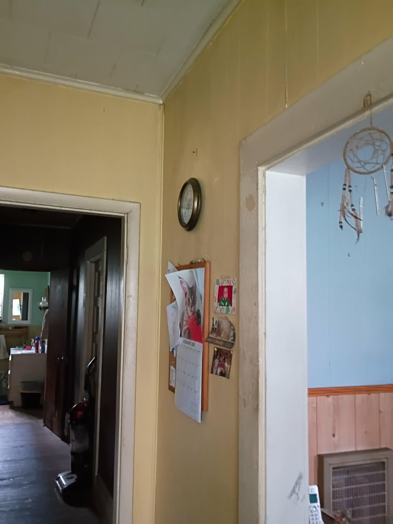 5255 Highway 30 Decatur, TN 37322 - Photo 25 of 36 Corridor with heating unit and wooden walls