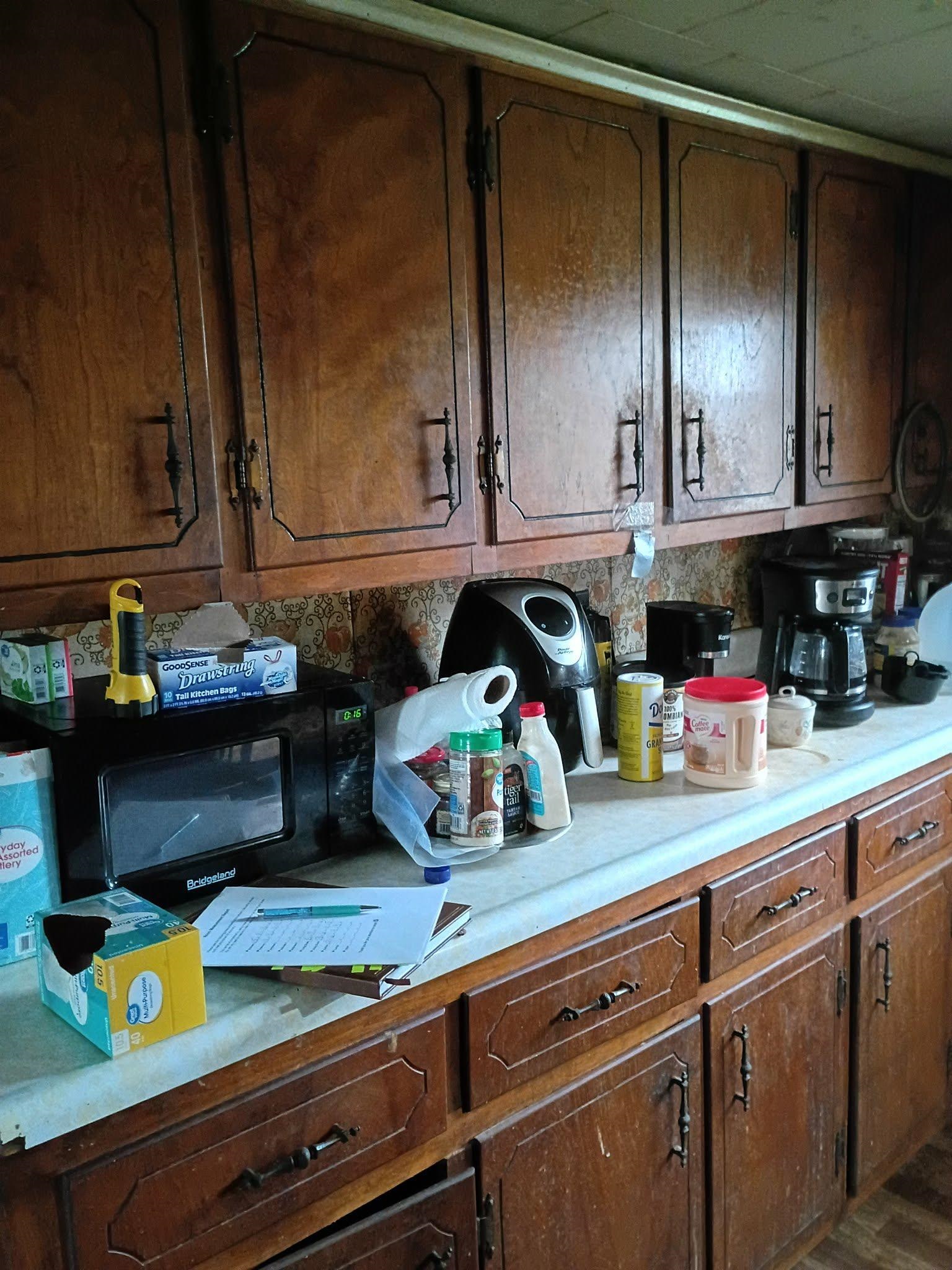 5255 Highway 30 Decatur, TN 37322 - Photo 5 of 36 Kitchen featuring light countertops and black microwave