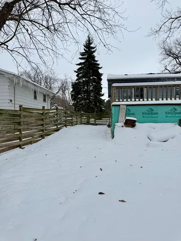 a view of house with outdoor space