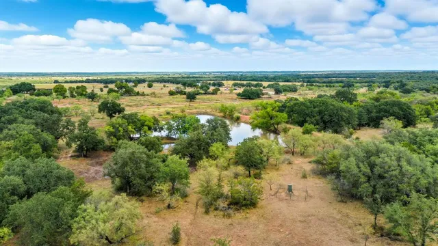 a view of a lake with houses