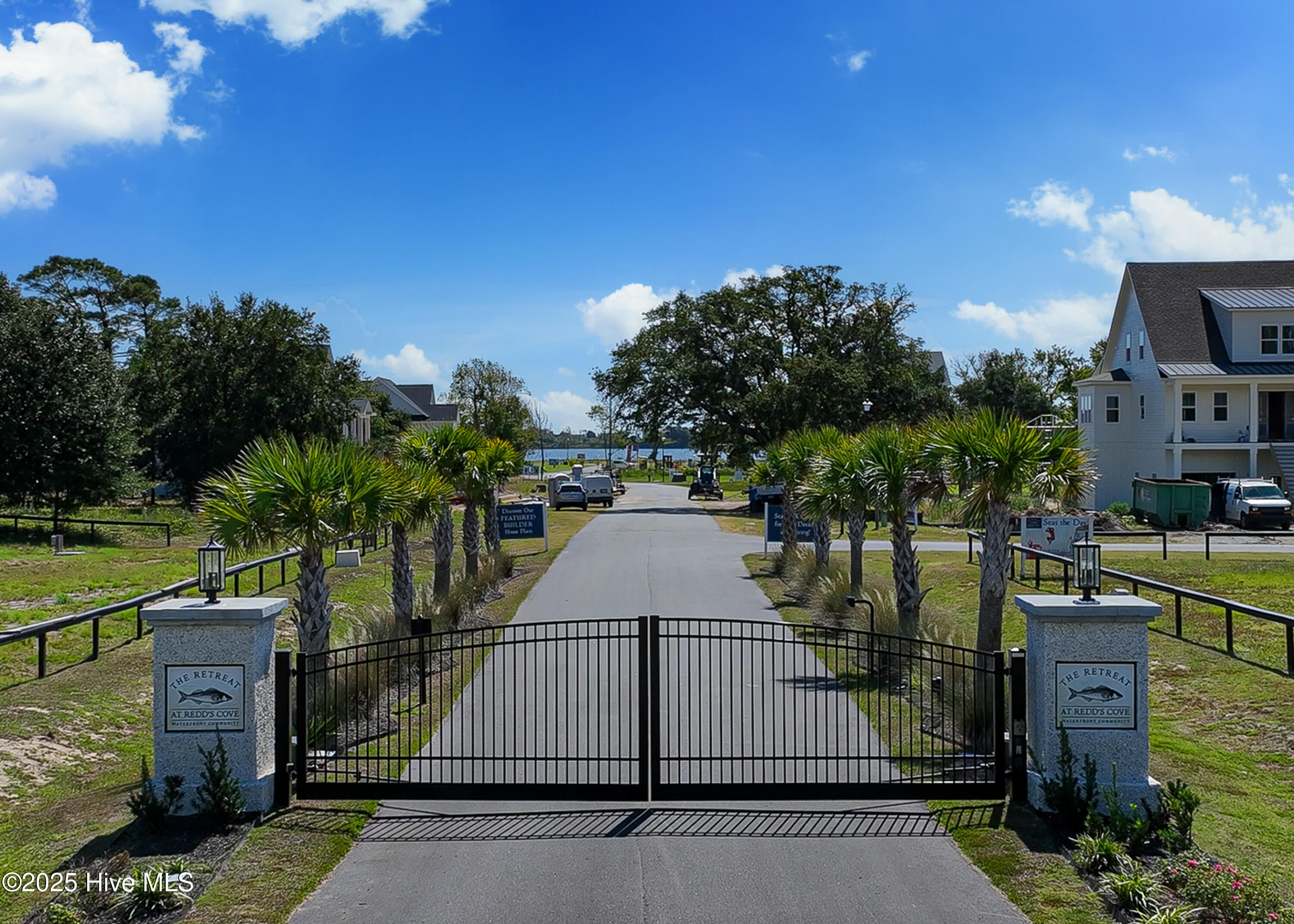 155 Bethea Street Holly Ridge, NC 28445 - Photo 11 of 14 Redds Cove Entry Gate