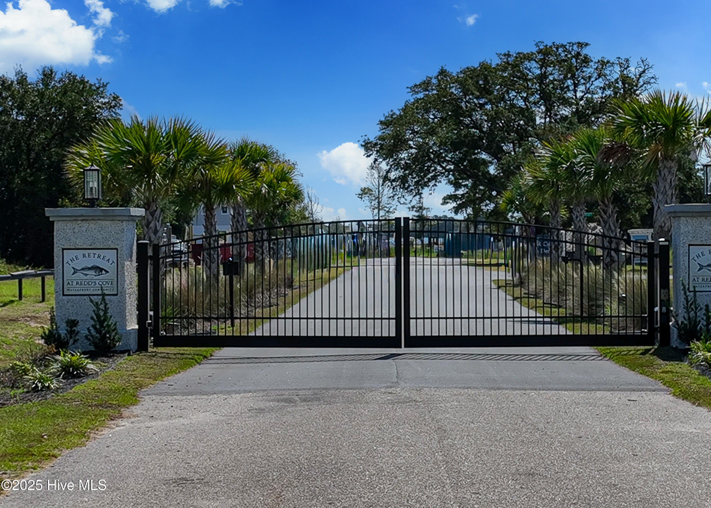 155 Bethea Street Holly Ridge, NC 28445 - Photo 10 of 14 Redds Cove Entry Gate