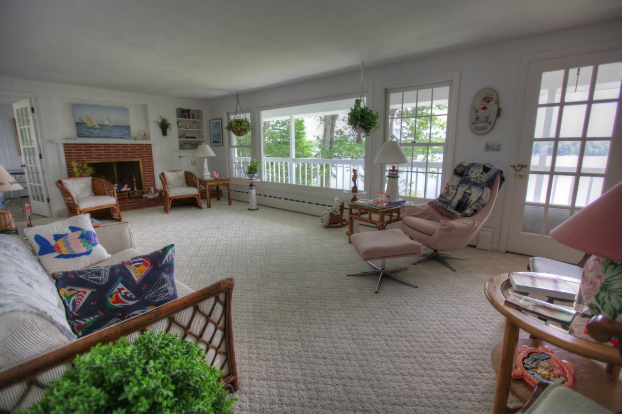 427 Pine Road Otis, MA 01029 - Photo 12 of 30 a living room with furniture and a fireplace