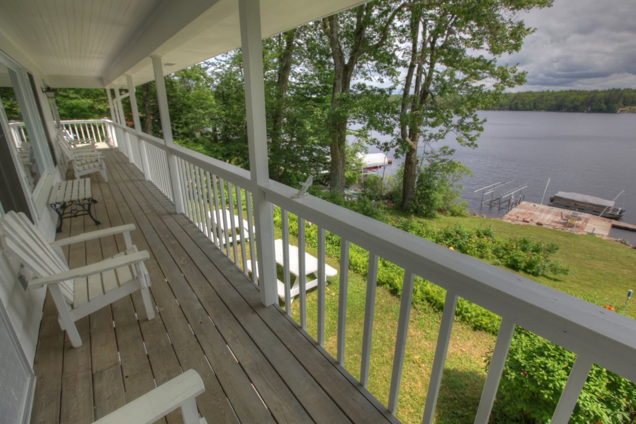 427 Pine Road Otis, MA 01029 - Photo 24 of 30 a view of a balcony with wooden floor